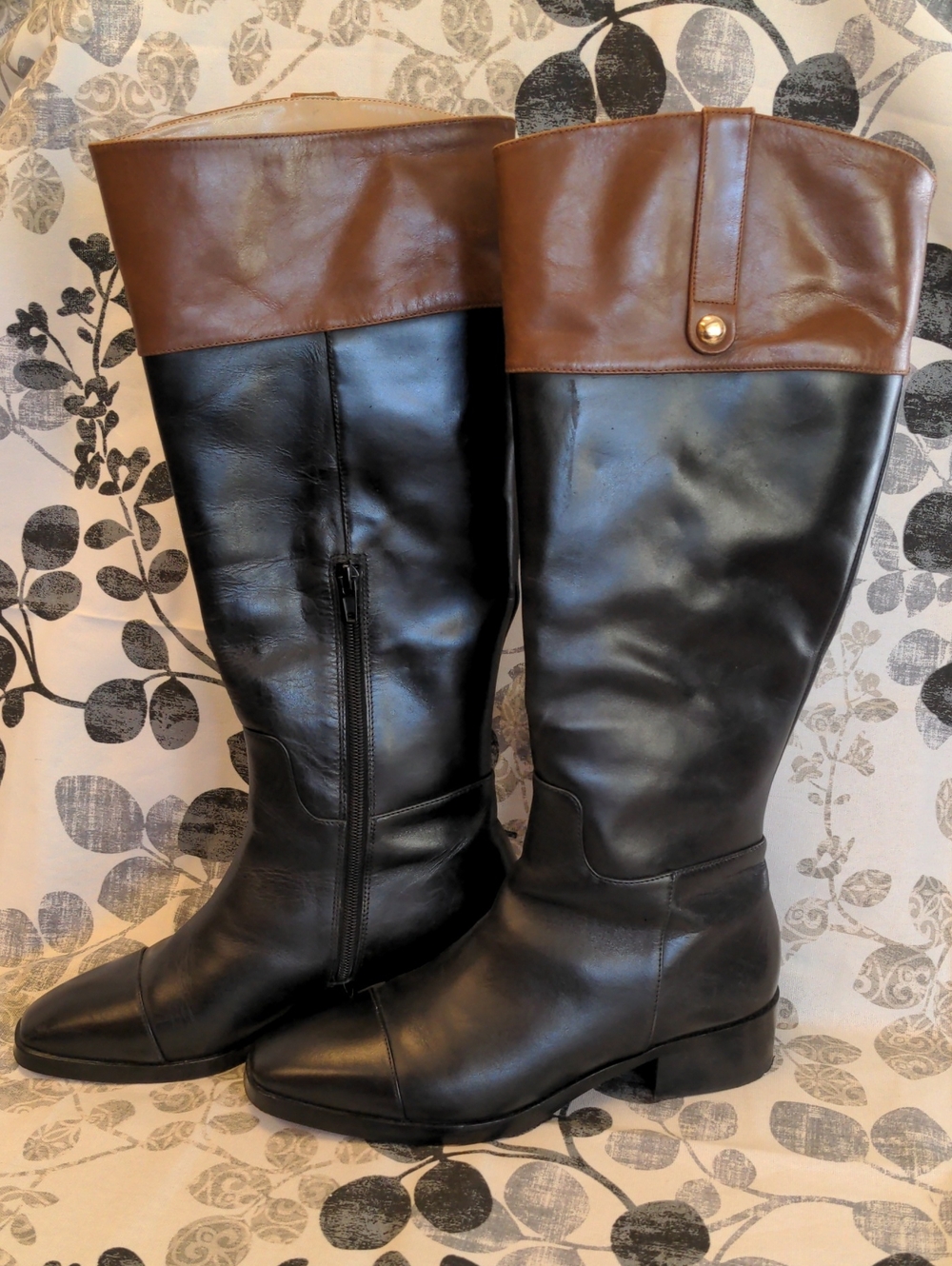 Ann Taylor Equestrian Leather Boot